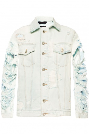 Denim jacket with holes, zdjęcie 1 Denim jacket with holes od Diesel